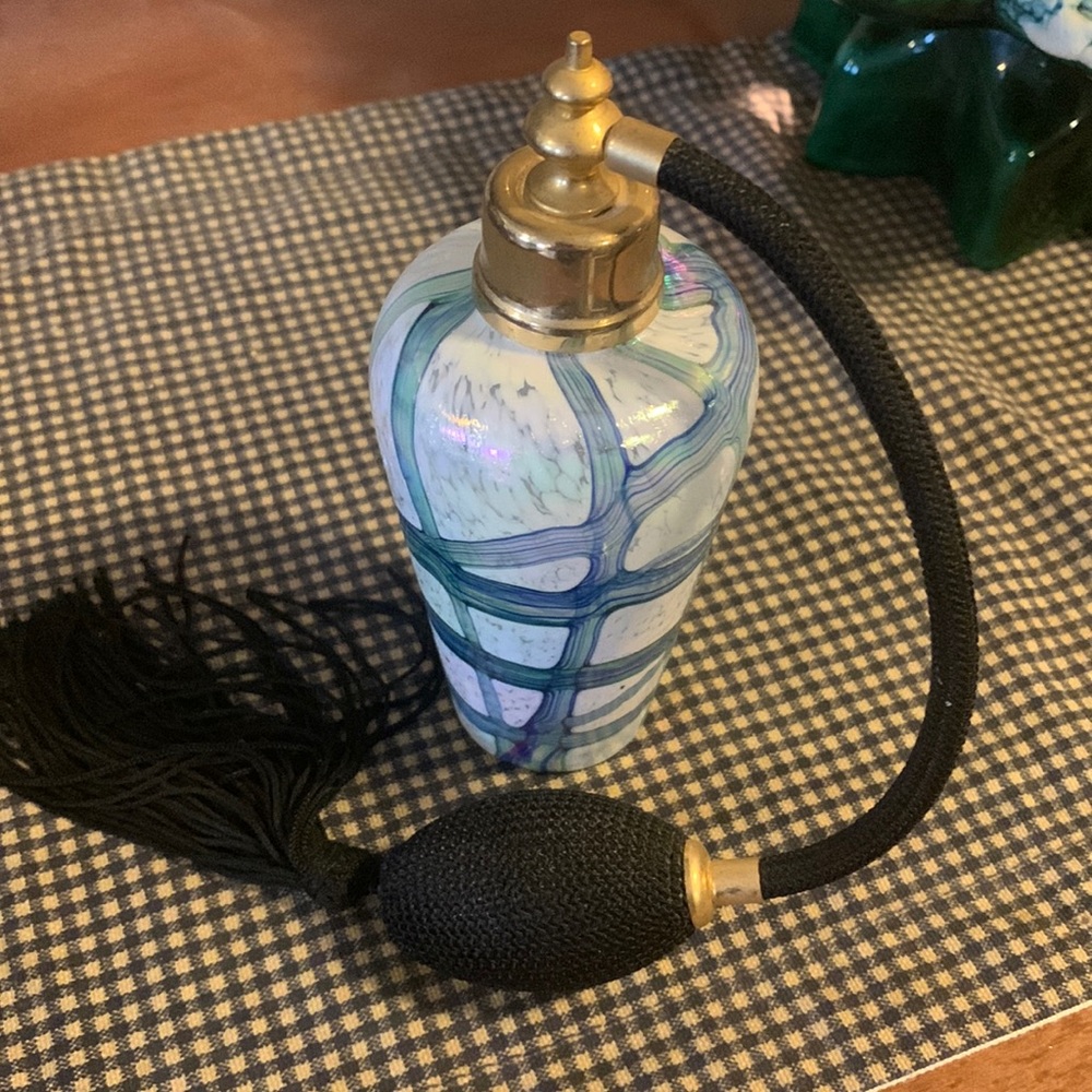 Vintage Irice imported glass perfume optimizer, never used.